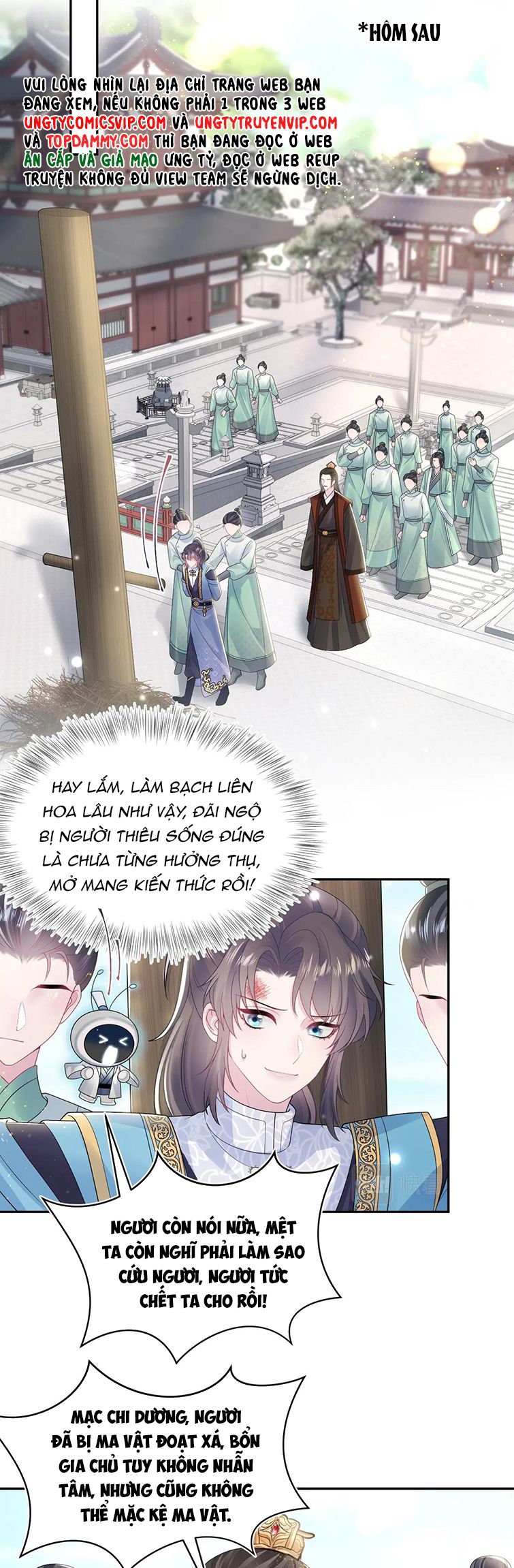 Tuyệt Mỹ Bạch Liên Hoa Online Dạy Học Chapter 187 - Trang 4