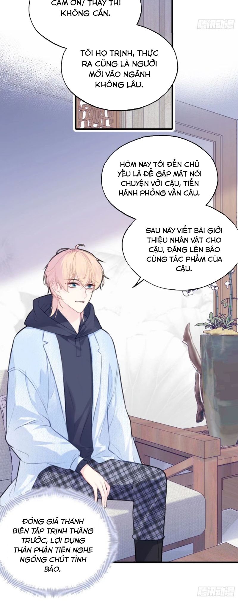 Anh Ấy Chưa Từng Rơi Xuống Chap 74 - Trang 4