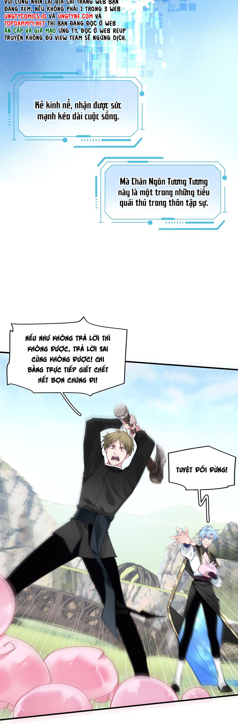 Tôi Cho Đại Lão Lối Tắt Vượt Cấp Nhưng Hắn Lại Muốn Nghiền Nát Cả Bản Đồ Chap 1 - Trang 2