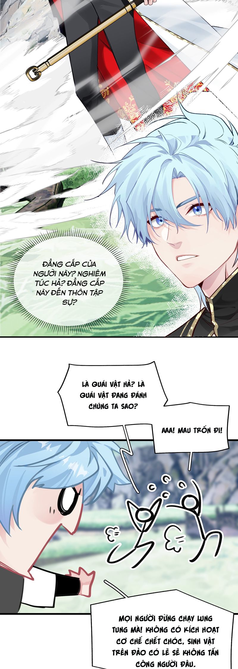 Tôi Cho Đại Lão Lối Tắt Vượt Cấp Nhưng Hắn Lại Muốn Nghiền Nát Cả Bản Đồ Chap 1 - Trang 2