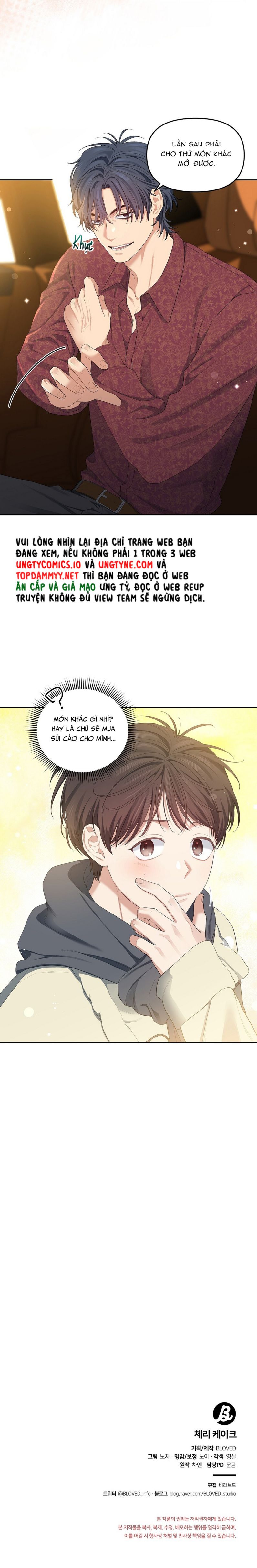 Cherry Cake Chap 13: ngang raw - Next Chapter 14