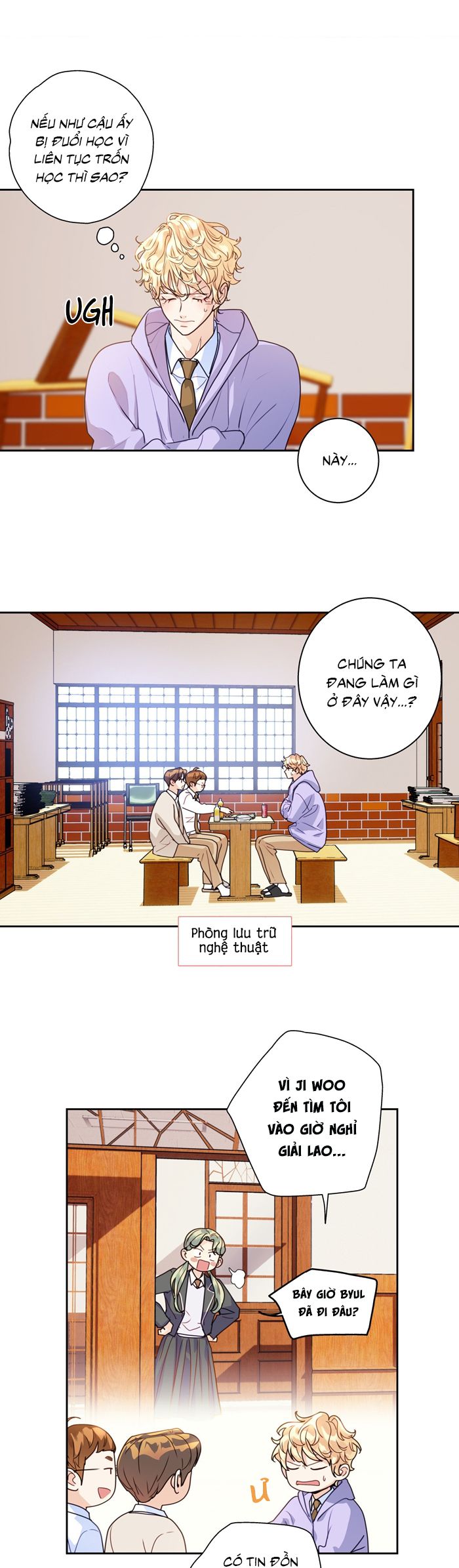 Tình Yêu Là Ảo Mộng! Super Star Chap 9 - Trang 2