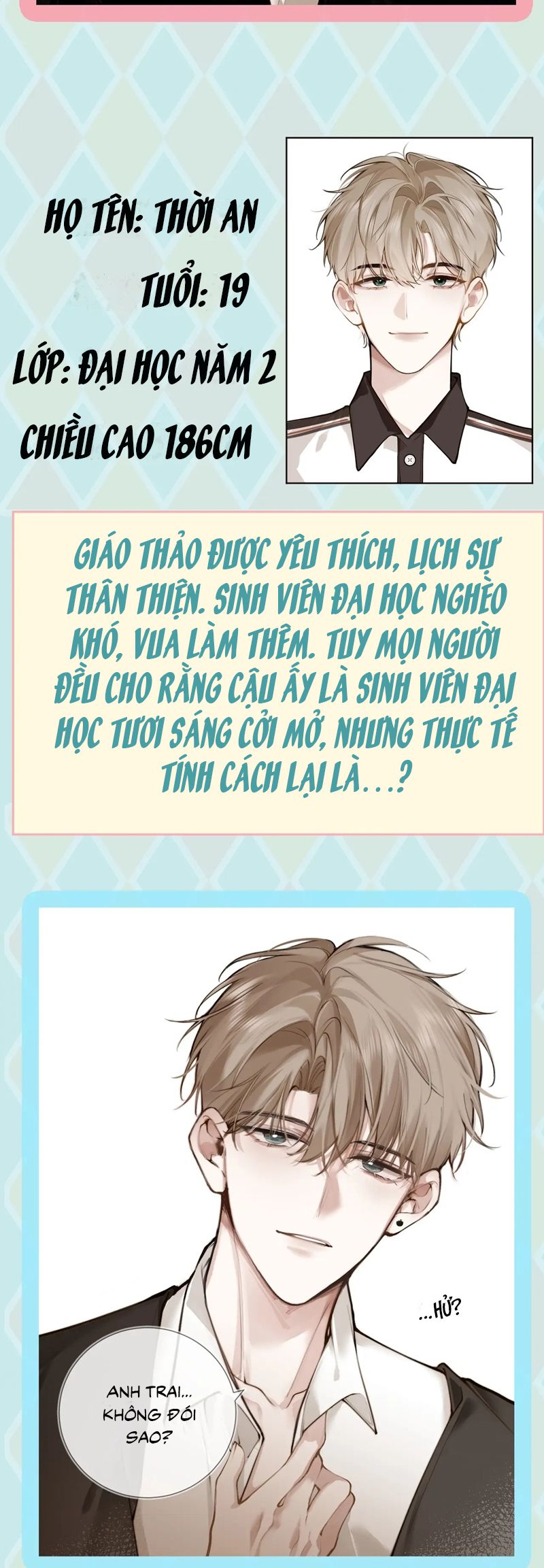 Tiếp Xúc Nguy Hiểm Giới thiệu nhân vật - Trang 2