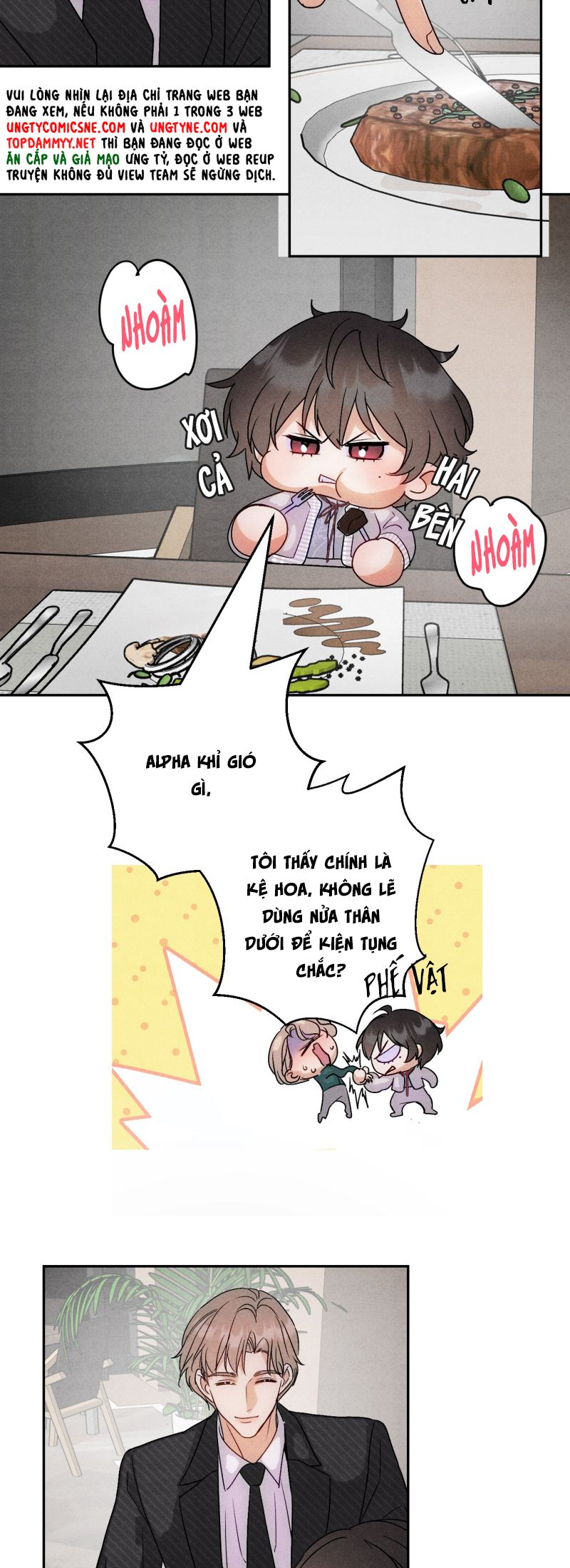 Xuyên Thành Con Ngỗng Vàng Của Đại Lão Alpha Chap 14 - Trang 2