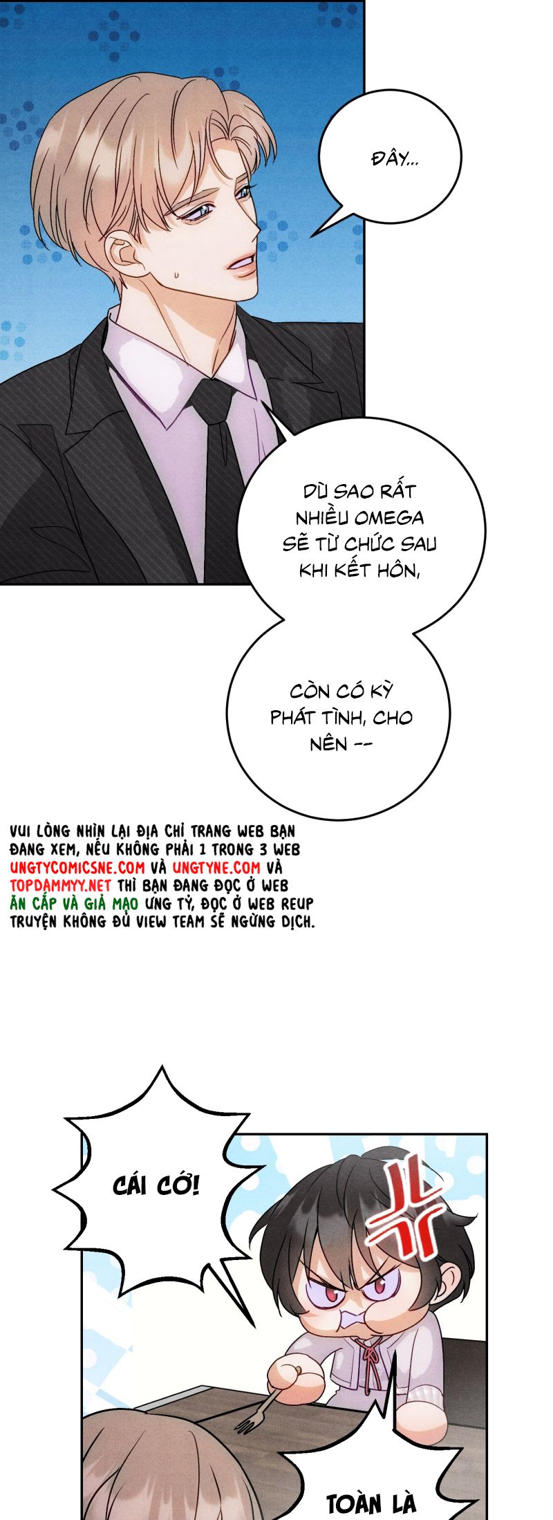 Xuyên Thành Con Ngỗng Vàng Của Đại Lão Alpha Chap 14 - Trang 2