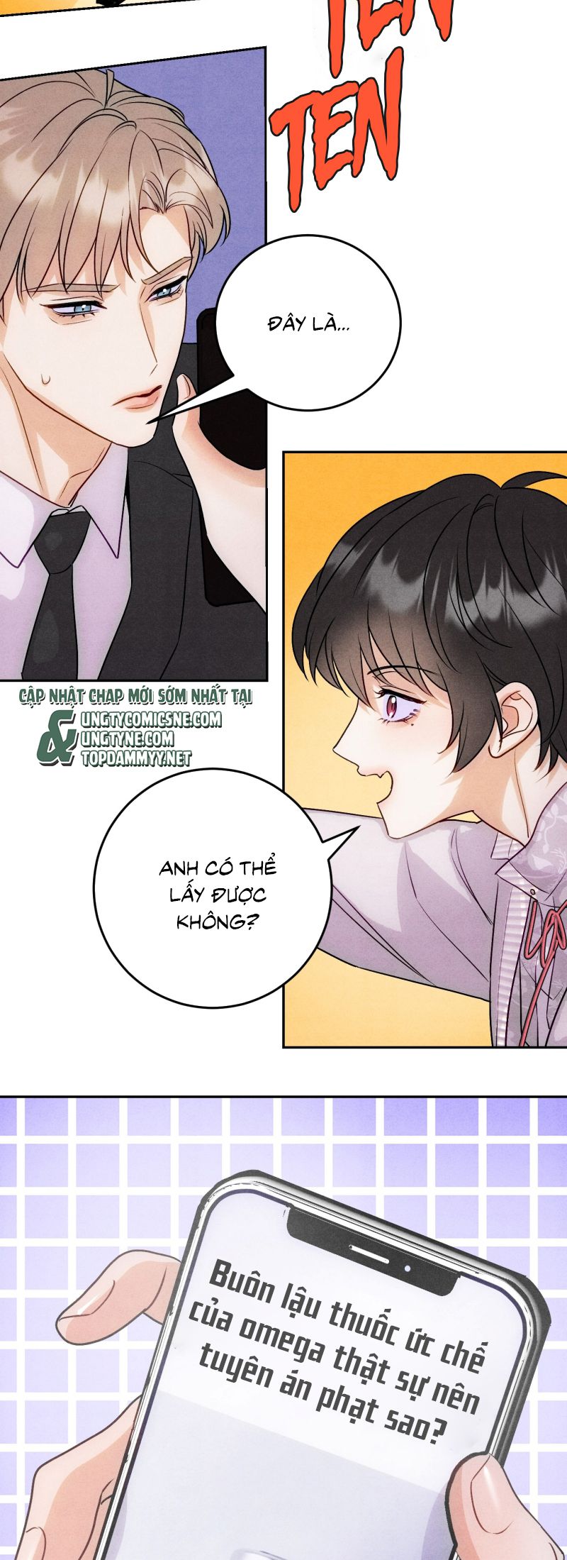 Xuyên Thành Con Ngỗng Vàng Của Đại Lão Alpha Chap 14 - Trang 2