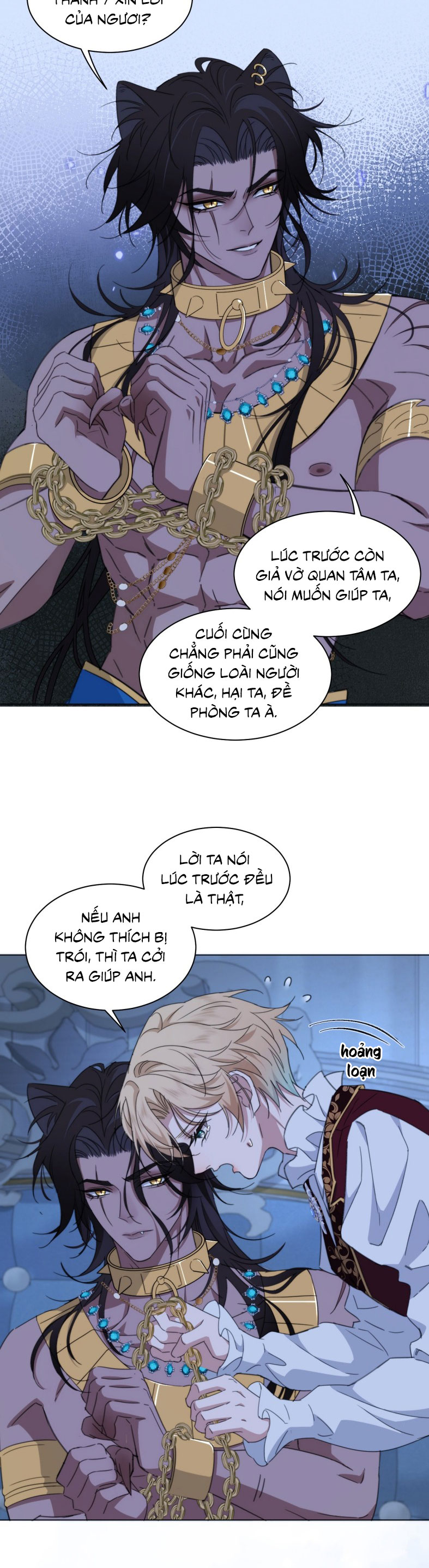Vương Tử Bệnh Kiều Bị Báo Đen Chiếm Đoạt Đến Nghiện Chap 4 - Trang 4