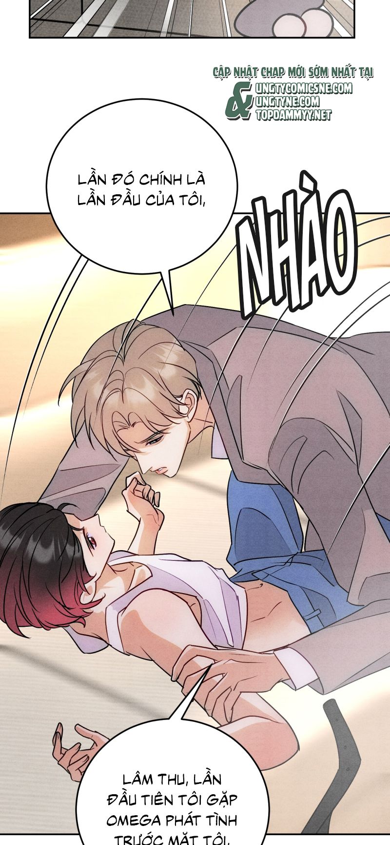 Xuyên Thành Con Ngỗng Vàng Của Đại Lão Alpha Chap 20 - Trang 2