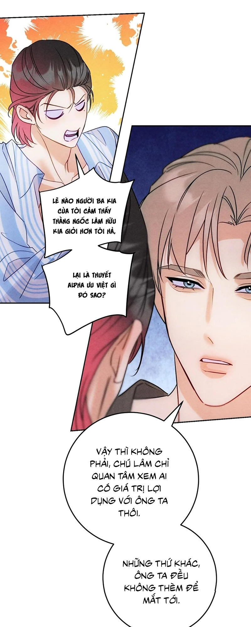 Xuyên Thành Con Ngỗng Vàng Của Đại Lão Alpha Chap 24 - Trang 2